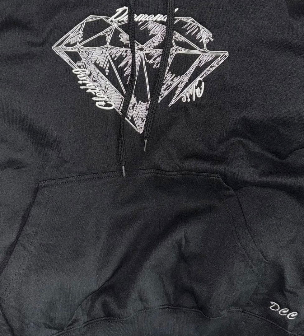 Embroidered Hoodie w/ Customizable Colors